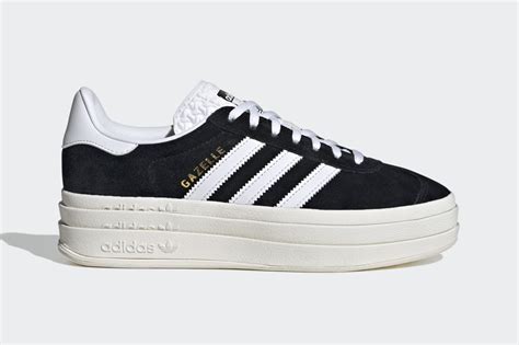 gazelle bold adidas schwarz|black adidas gazelle women.